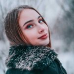 girl in the snow